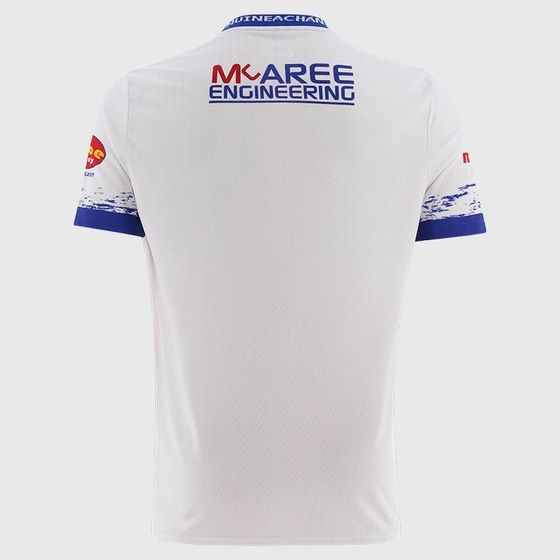 White Monaghan GAA Home Jersey 2026 from O’Neills.