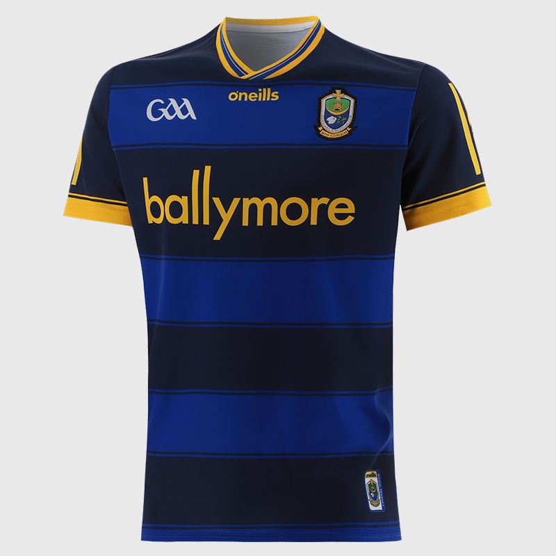 O’Neills Navy Roscommon GAA Goalkeeper Jersey 2025 with ribbed crewneck by O’Neills.