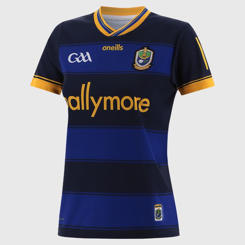 Navy Roscommon GAA Women's Goalkeeper Jersey 2025 with ribbed crewneck by O’Neills.