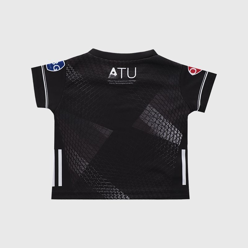 O’Neills Black Sligo GAA Baby Home Jersey 2025 by O’Neills.