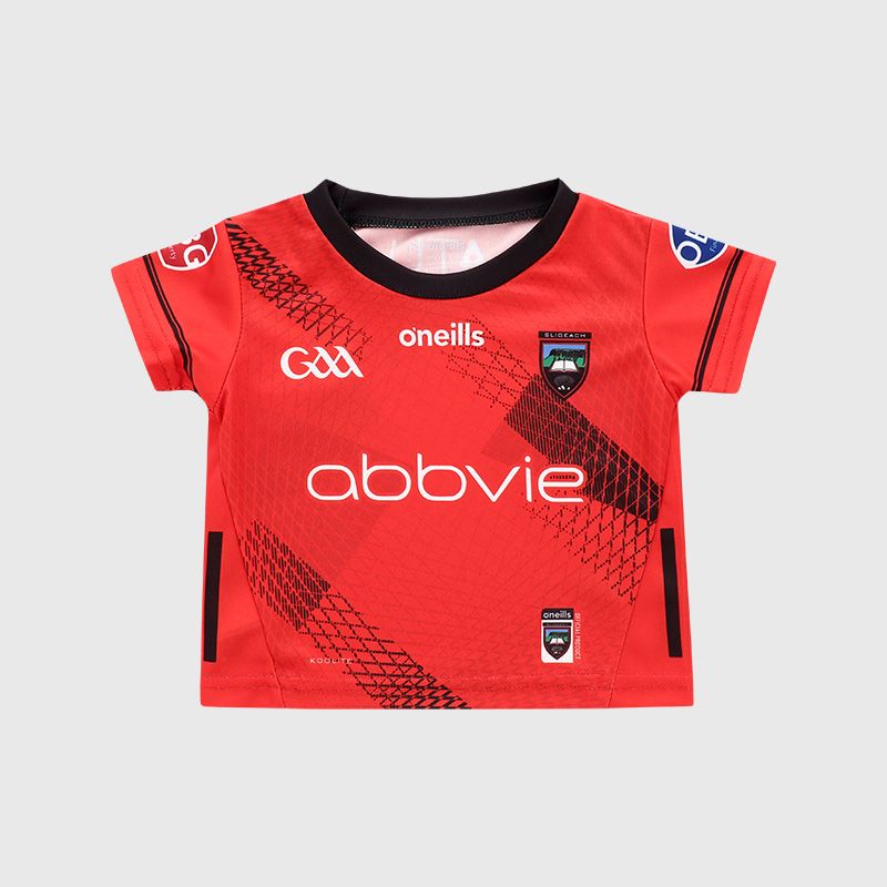 O’Neills Red Sligo GAA Baby Goalkeeper Jersey 2025.