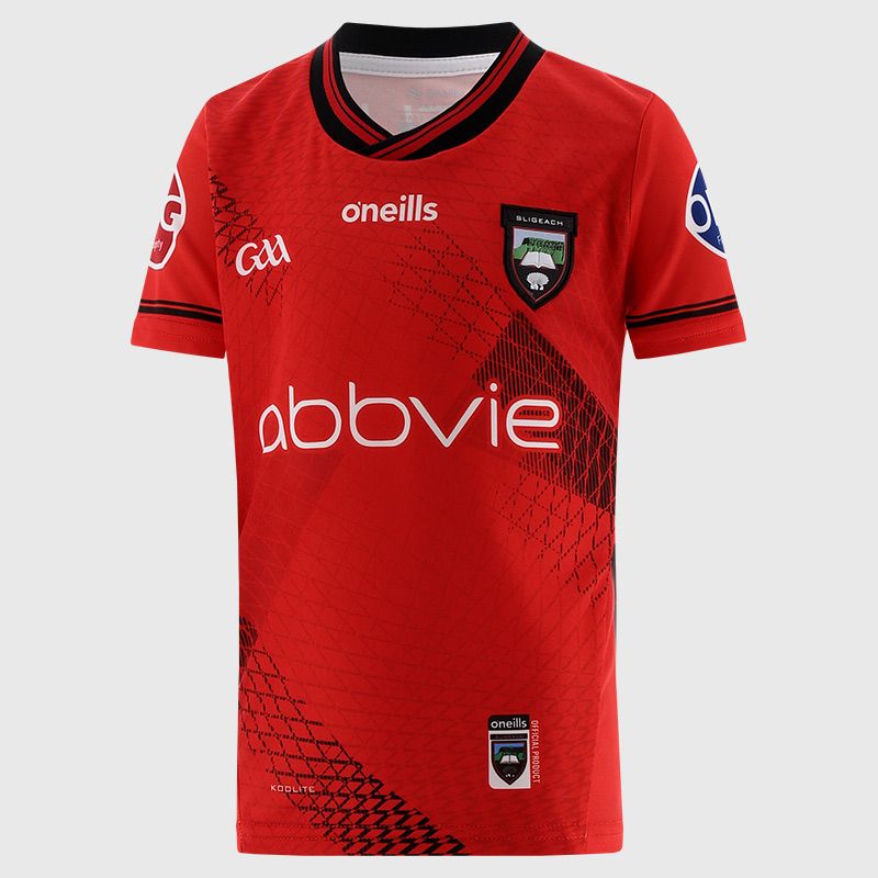 O’Neills Red Sligo GAA Kids' Goalkeeper Jersey 2025.