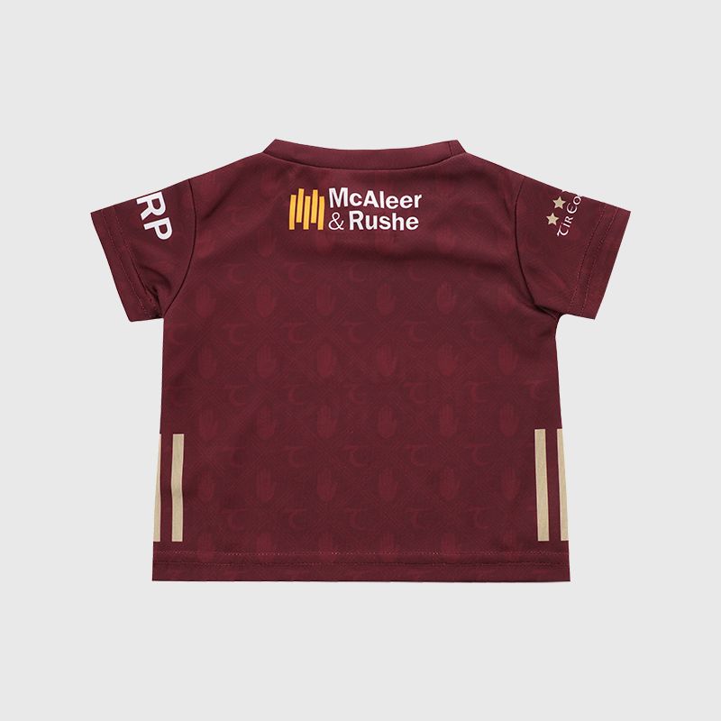 Maroon Tyrone GAA Baby Alternative Jersey 2025 by O'Neills.