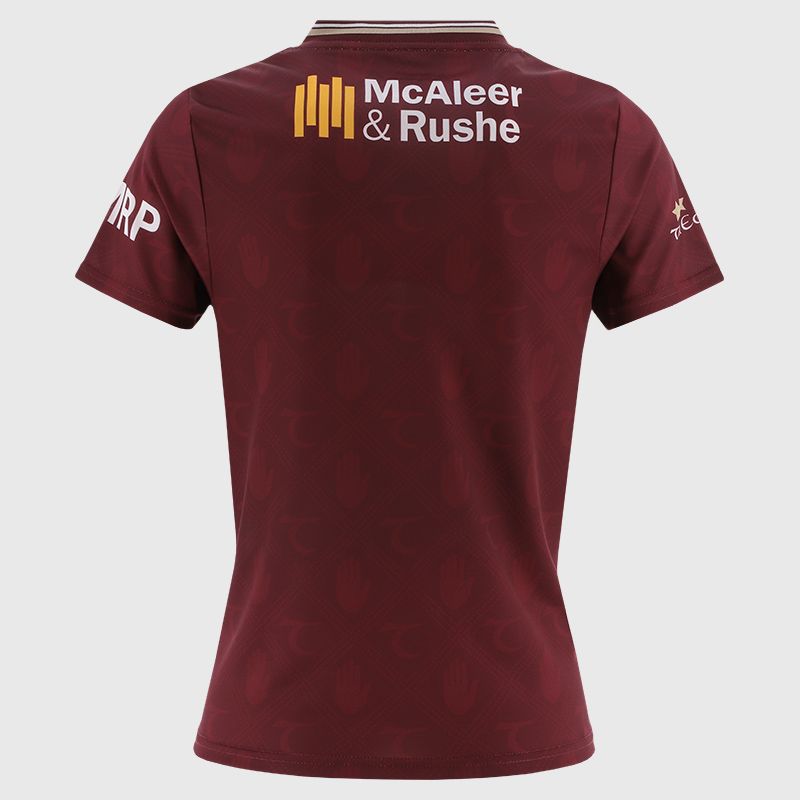 Maroon Tyrone GAA Women's Alternative Jersey 2025 by O'Neills.