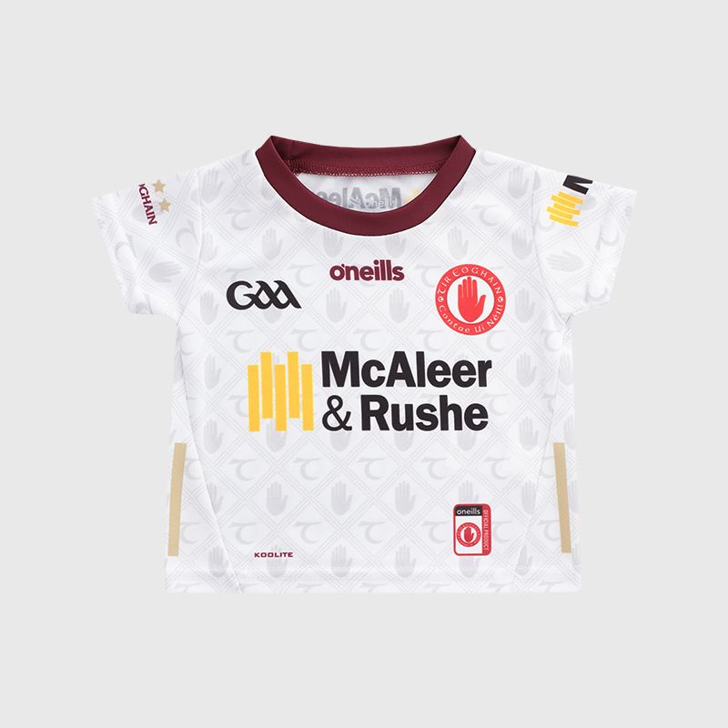 O’Neills White Tyrone GAA Baby Alternative Goalkeeper Jersey 2025 by O’Neills.