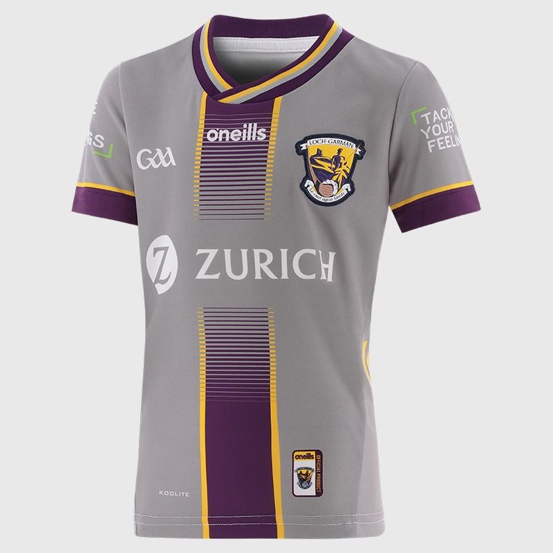 O’Neills Grey Wexford GAA Kids' Alternative Goalkeeper Jersey 2025 by O’Neills.
