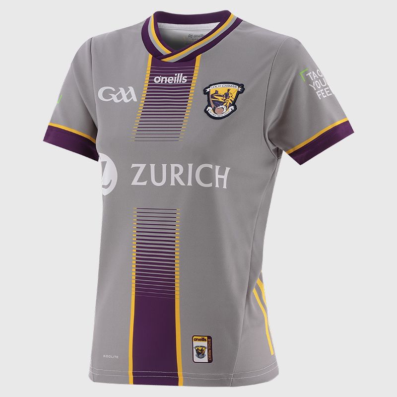 O’Neills Grey Wexford GAA Women's Alternative Goalkeeper Jersey 2025 by O’Neills.