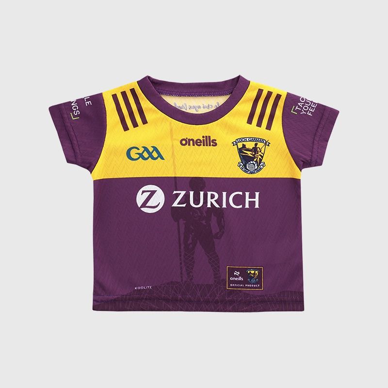 Purple Wexford GAA Infant Home Jersey 2026 from O’Neills.