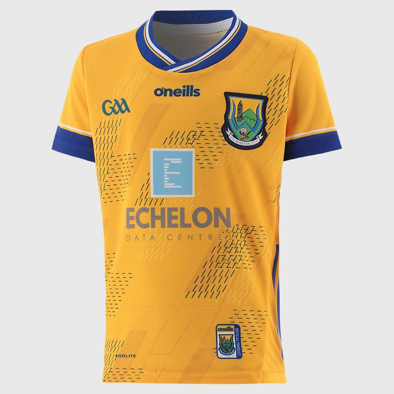 Amber Wicklow GAA Kids' Goalkeeper Jersey 2025 by O’Neills.