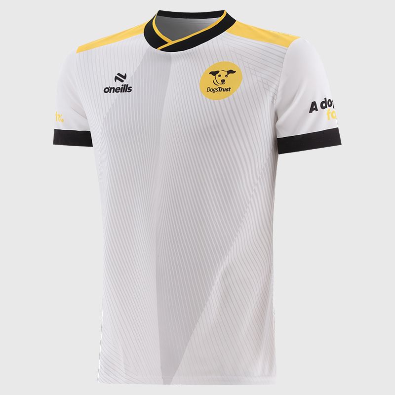 White/Black Dogs Trust Men's Jersey by O’Neills. 