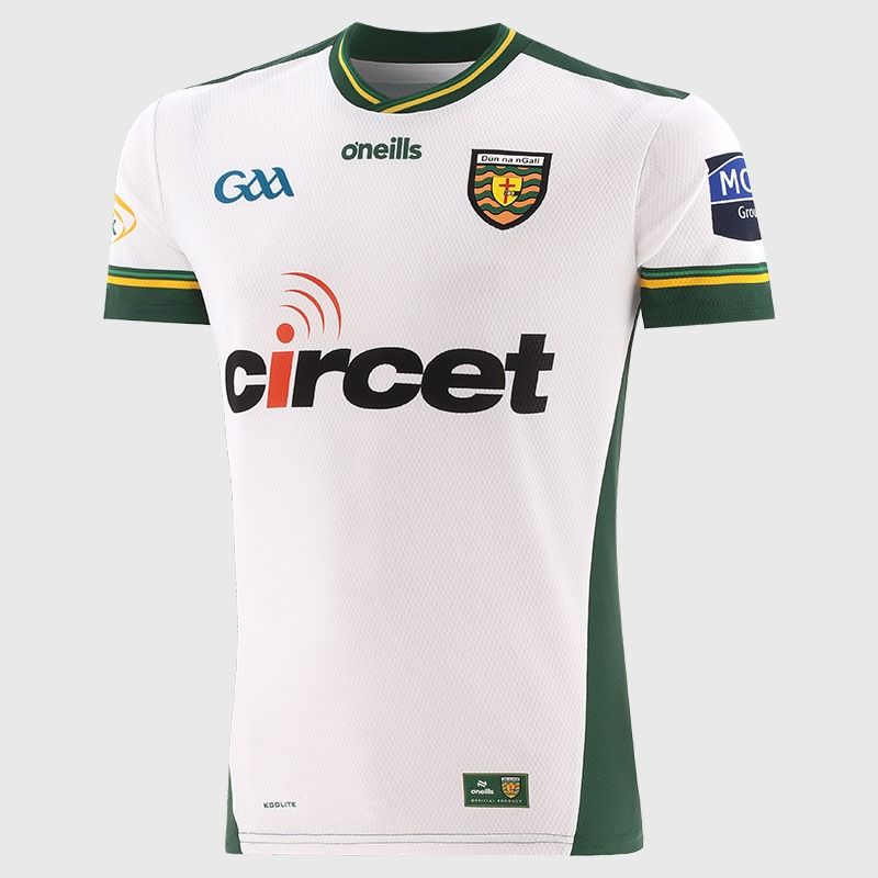 White Donegal GAA Player Fit Goalkeeper Jersey 2026 from O’Neills.