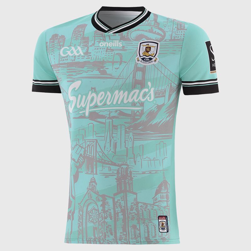 Green Galway GAA Player Fit Alternative Goalkeeper Jersey from O’Neills.
