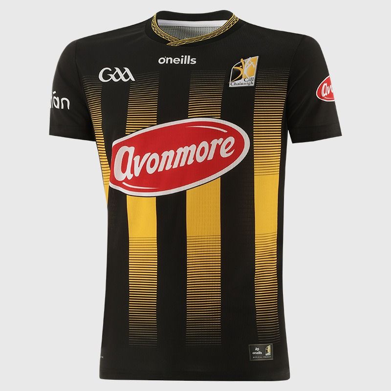 Black Kilkenny GAA Player Fit Home Jersey 2026 from O’Neills.