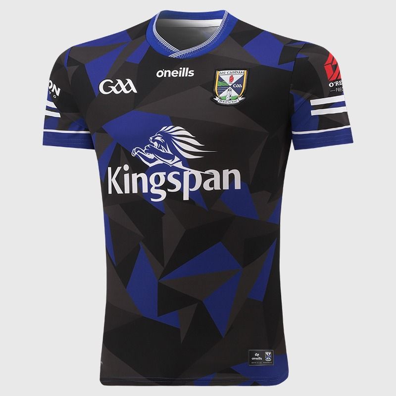 Black / Royal Cavan GAA Player Fit Alternative Jersey 2026 from O’Neills.
