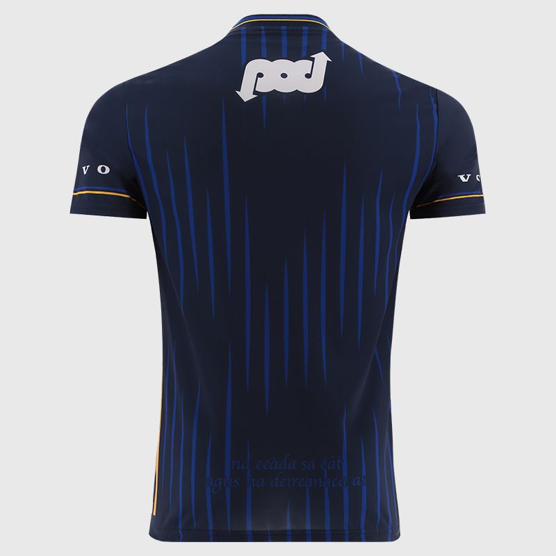 Navy Clare GAA Player Fit Goalkeeper Jersey 2025 with ribbed crewneck by O’Neills.