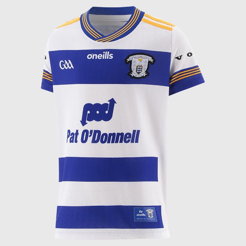 Royal / White Clare GAA Kids' Alternative Goalkeeper Jersey 2026 from O’Neills.