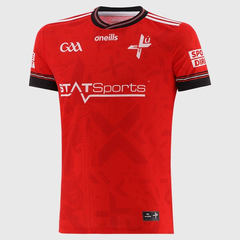Red Louth GAA Player Fit Home Jersey 2026 from O’Neills.
