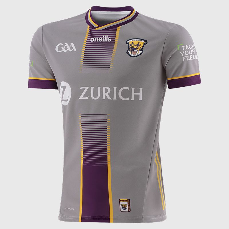 O’Neills Grey Wexford GAA Player Fit Alternative Goalkeeper Jersey 2025 by O’Neills.
