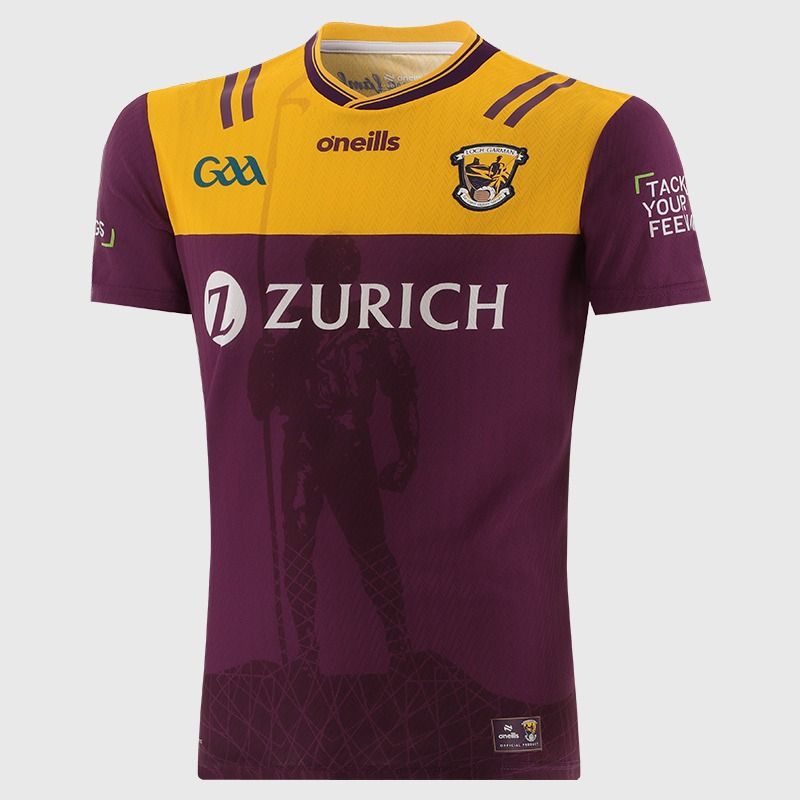Purple Wexford GAA Player Fit Home Jersey 2026 from O’Neills.