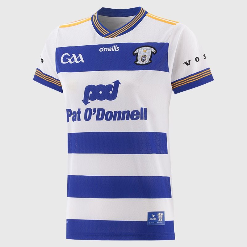Royal / White Clare GAA Women’s Fit Alternative Goalkeeper Jersey 2026 from O’Neills.