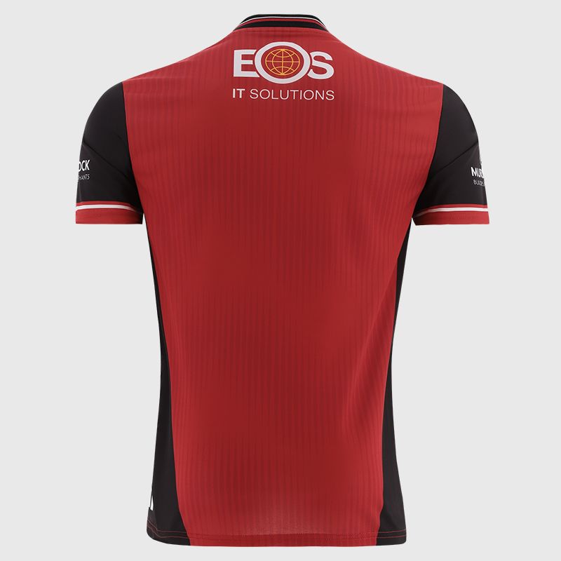 O’Neills Red Down GAA Player Fit Home Jersey 2025 from O’Neills.