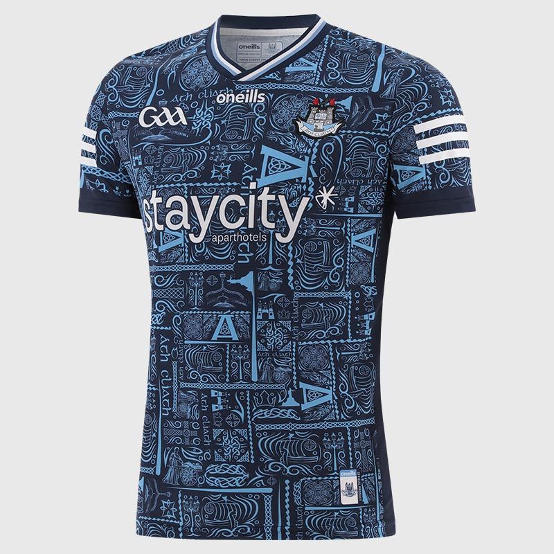 Navy Dublin GAA Player Fit Alternative Goalkeeper Jersey 2025 from O'Neills.