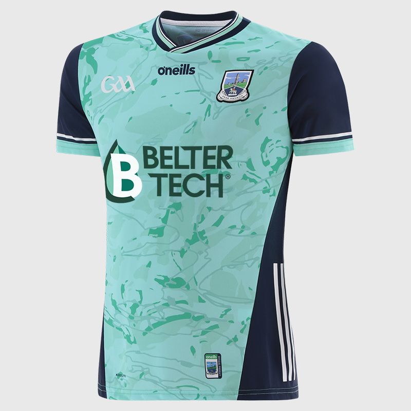 O’Neills Mint Fermanagh GAA Hurling Player Fit Alternative Jersey 2025 by O’Neills.