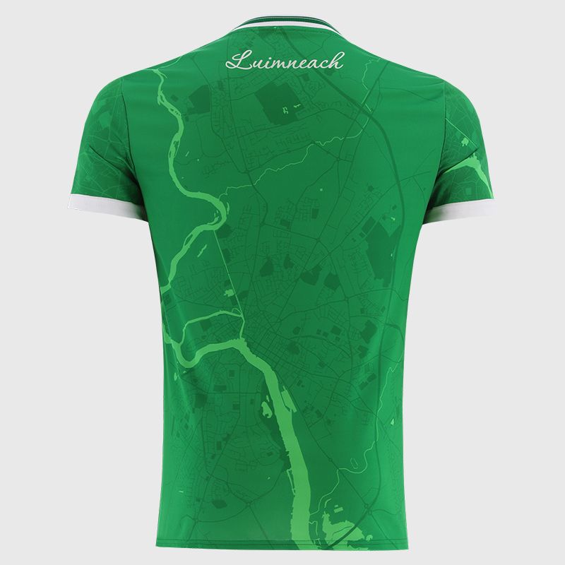 O’Neills Green Limerick GAA Player Fit Home Jersey 2025 by O’Neills.