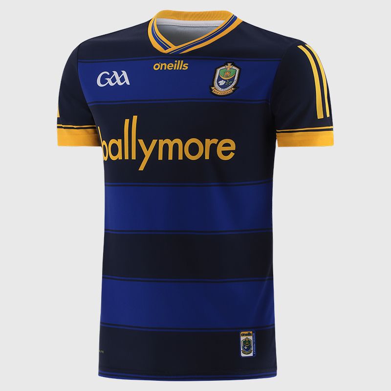 O’Neills Navy Roscommon GAA Goalkeeper Jersey 2025 Player Fit with ribbed crewneck by O’Neills.