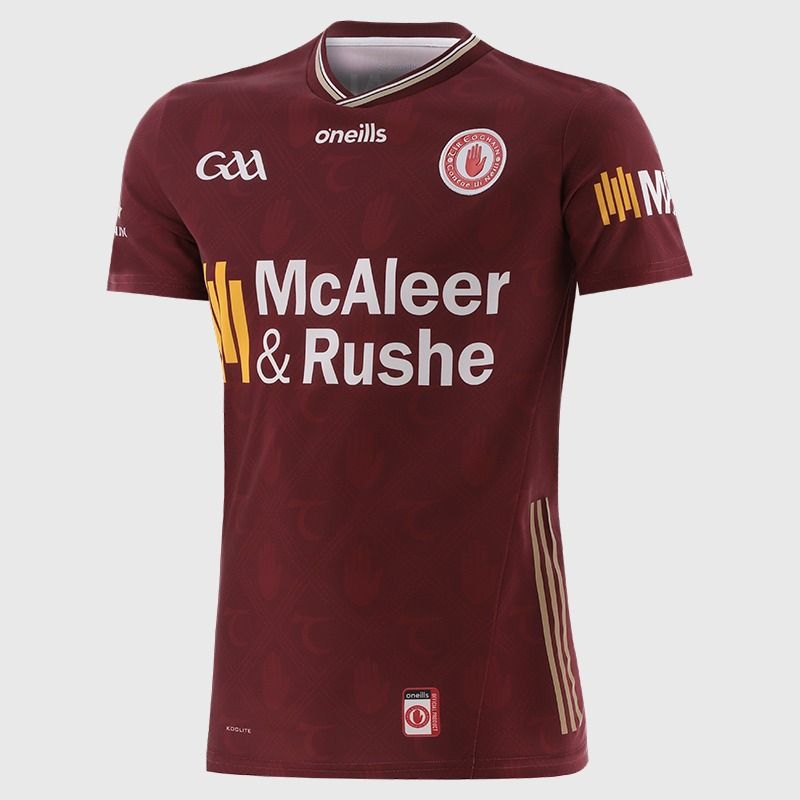 O’Neills Maroon Tyrone GAA Player Fit Alternative Jersey 2025 by O’Neills.