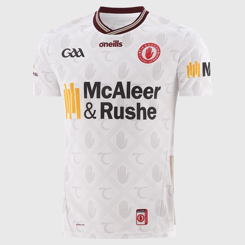 O’Neills White Tyrone GAA Player Fit Alternative Goalkeeper Jersey 2025 by O’Neills.