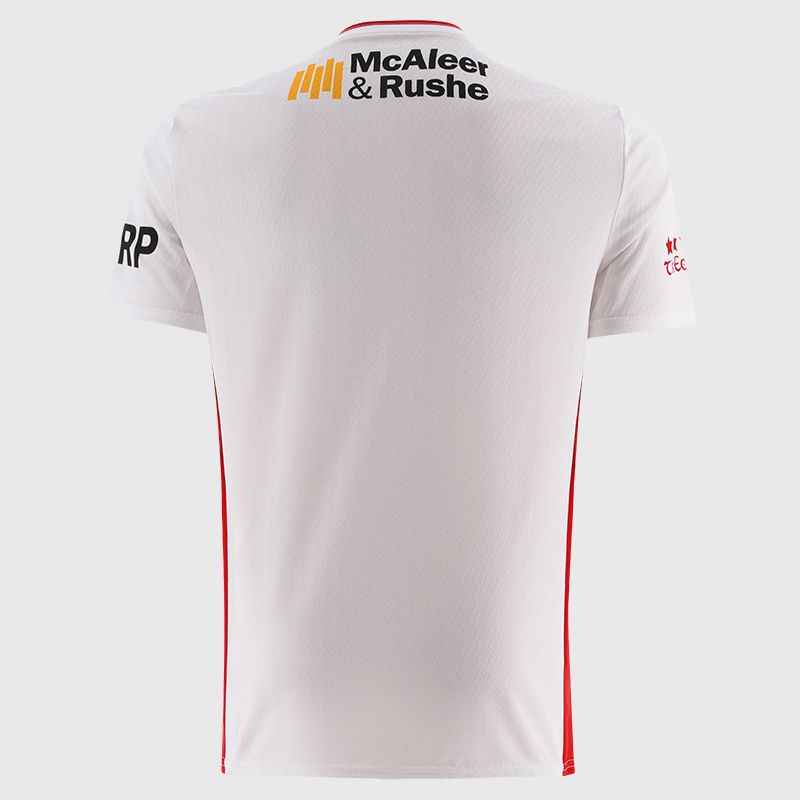 White Tyrone GAA Player Fit Home Jersey 2026 from O’Neills.