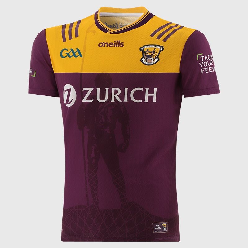 Purple Wexford GAA Player Fit Home Jersey 2026 from O’Neills.