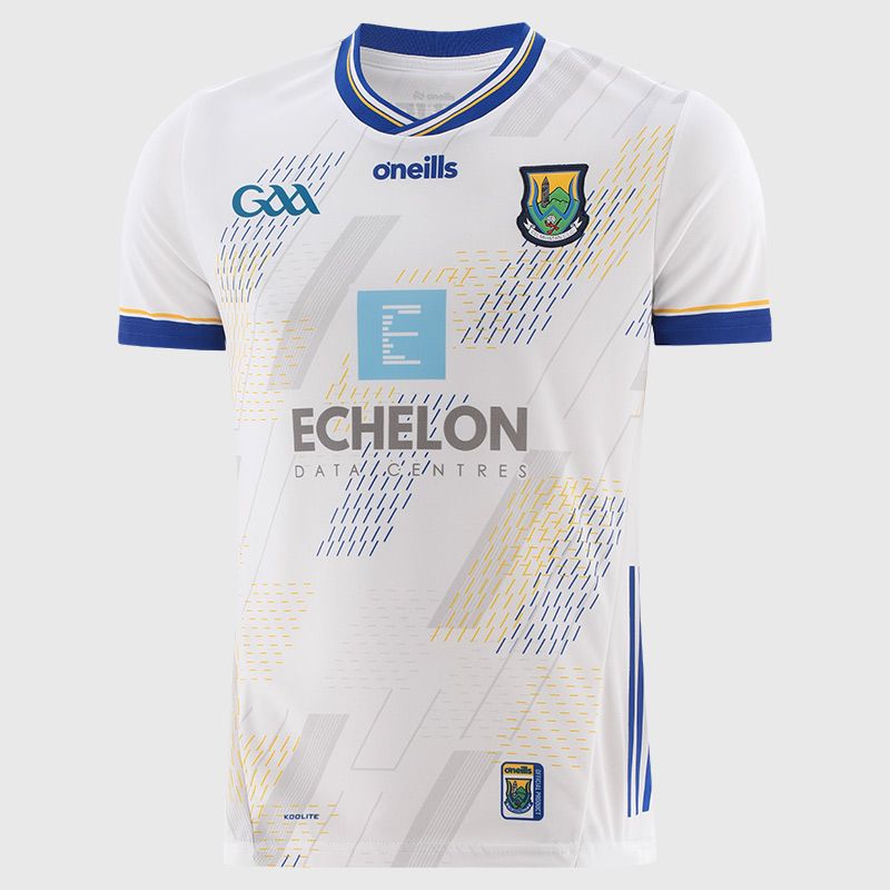 White Wicklow GAA Player Fit Goalkeeper Jersey 2025 by O’Neills.