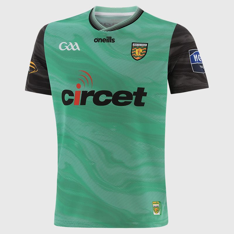 O’Neills Green Donegal GAA Men's Alternative Goalkeeper Jersey 2025 by O’Neills.