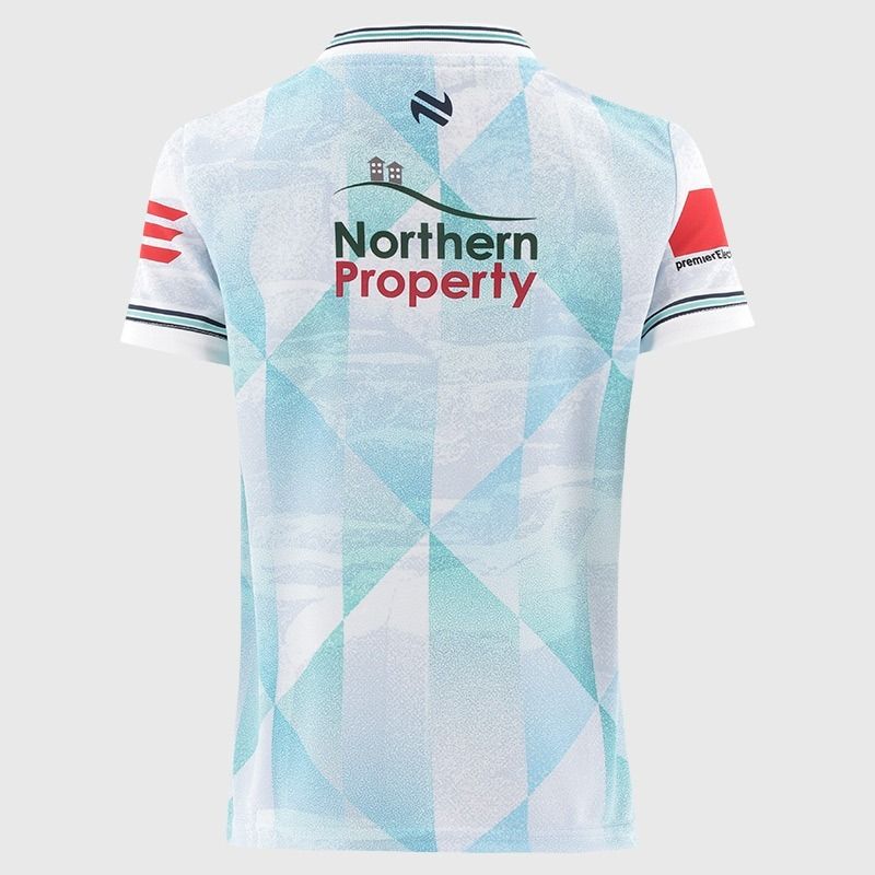 Blue Antrim GAA Kids’ Short Sleeve Training Top 2026 from O’Neills.