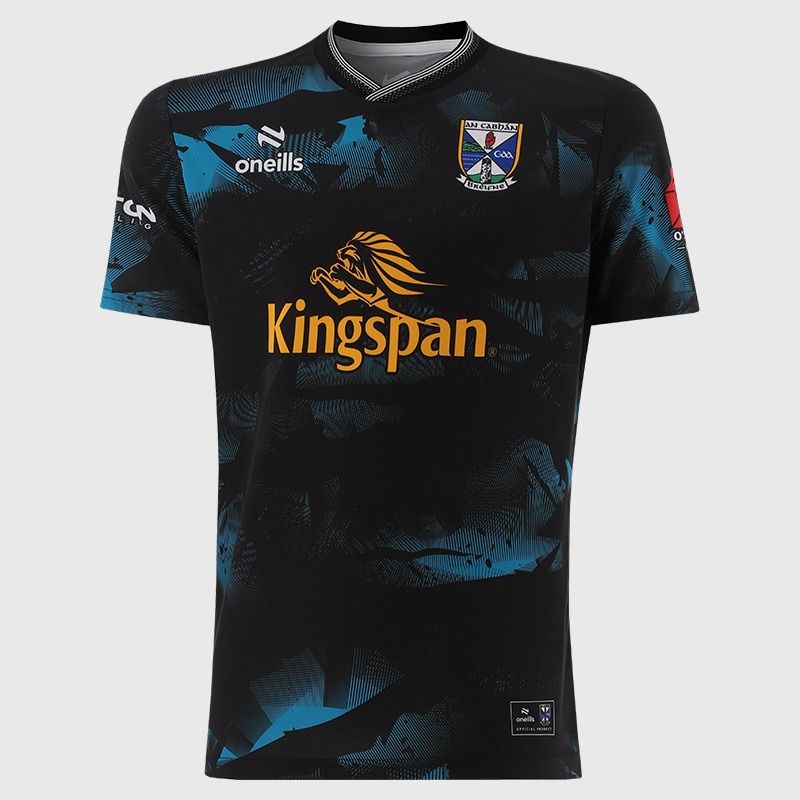 Black Cavan GAA Short Sleeve Training Top 2026 from O’Neills.