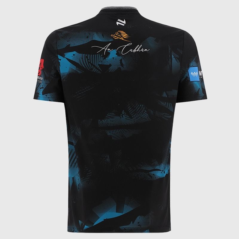 Black Cavan GAA Short Sleeve Training Top 2026 from O’Neills.