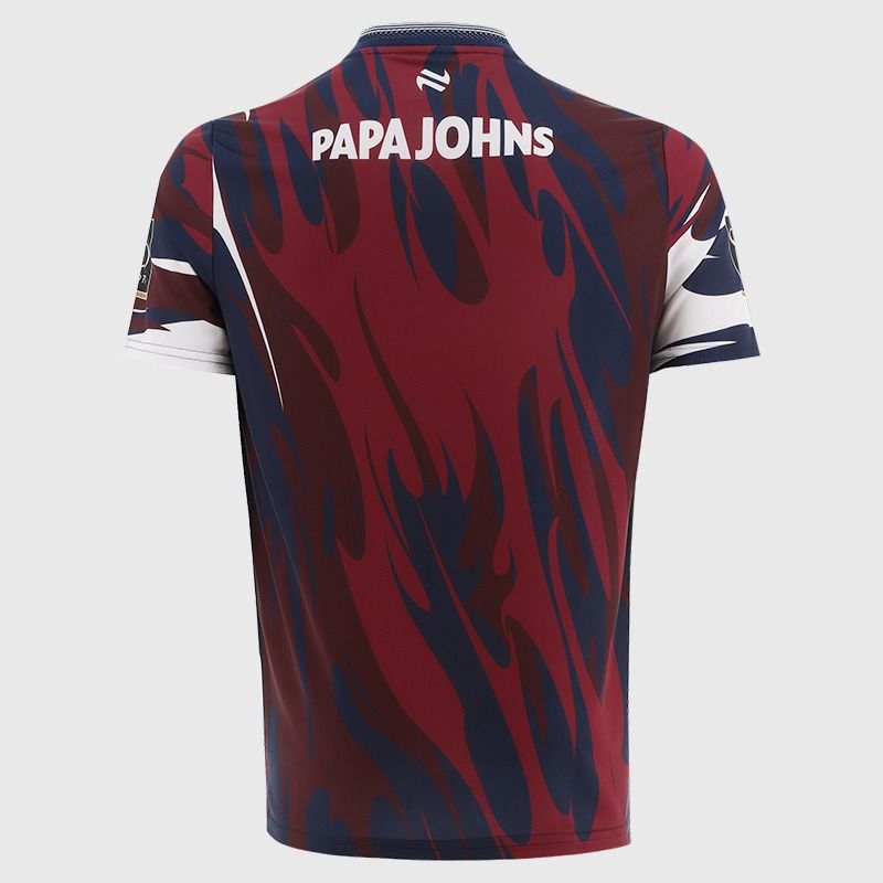 Maroon Galway Hurling Short Sleeve Training Top 2026 from O’Neills.