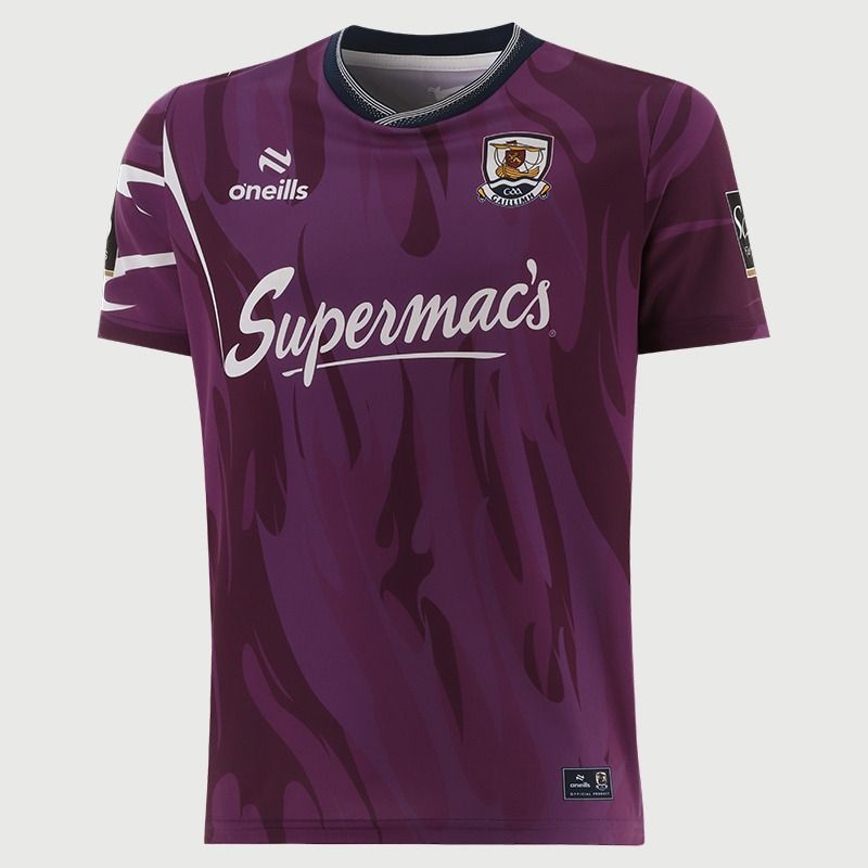 Purple Galway Hurling Short Sleeve Training Top 2026 from O’Neills.