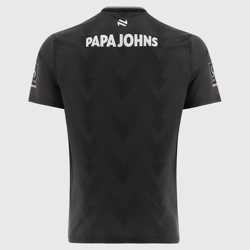 Dark Grey / Black Galway GAA Short Sleeve Training Top 2026 from O’Neills.