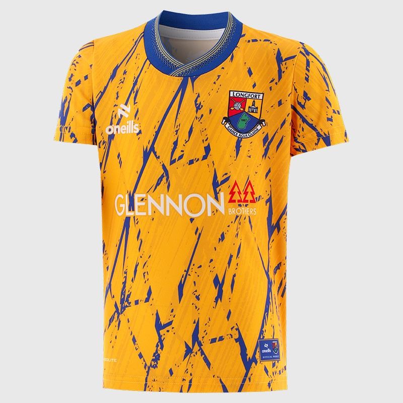 Amber Longford GAA Kids Short Sleeve Training Top 2026 from O’Neills.