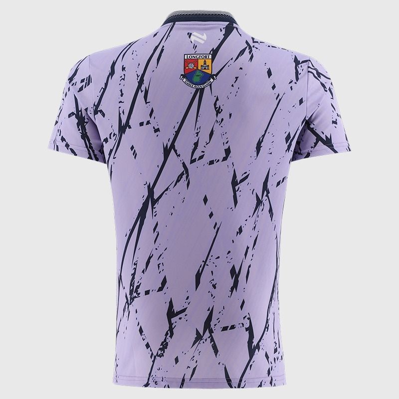 Purple Longford GAA Short Sleeve Training Top 2026 from O’Neills.