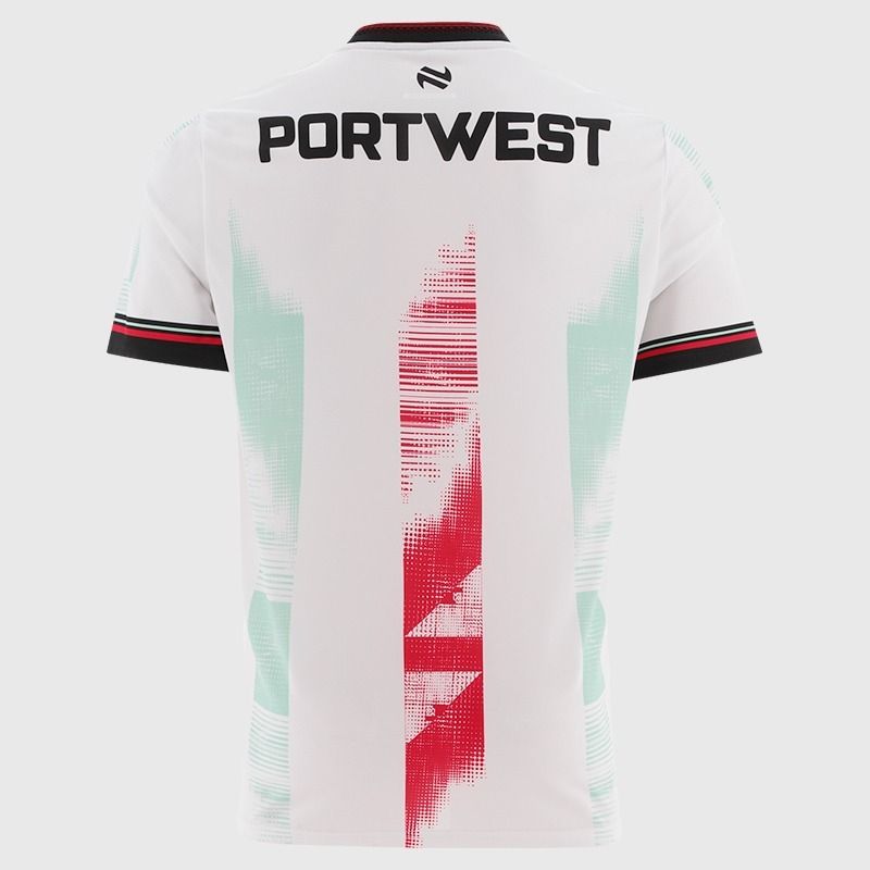 White Laois GAA Short Sleeve Training Top 2026 from O’Neills.