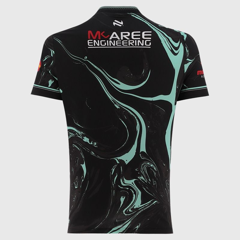 Black Monaghan GAA Short Sleeve Training Top 2026 from O’Neills.