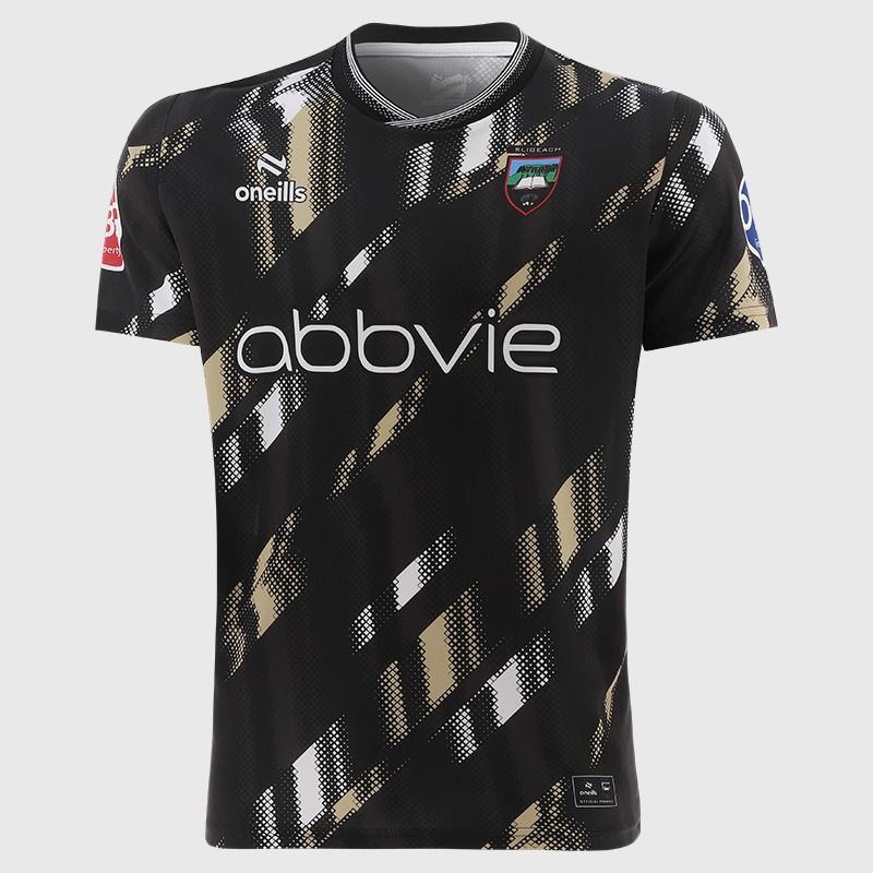 Black Sligo GAA Short Sleeve Training Top 2026 from O’Neills.