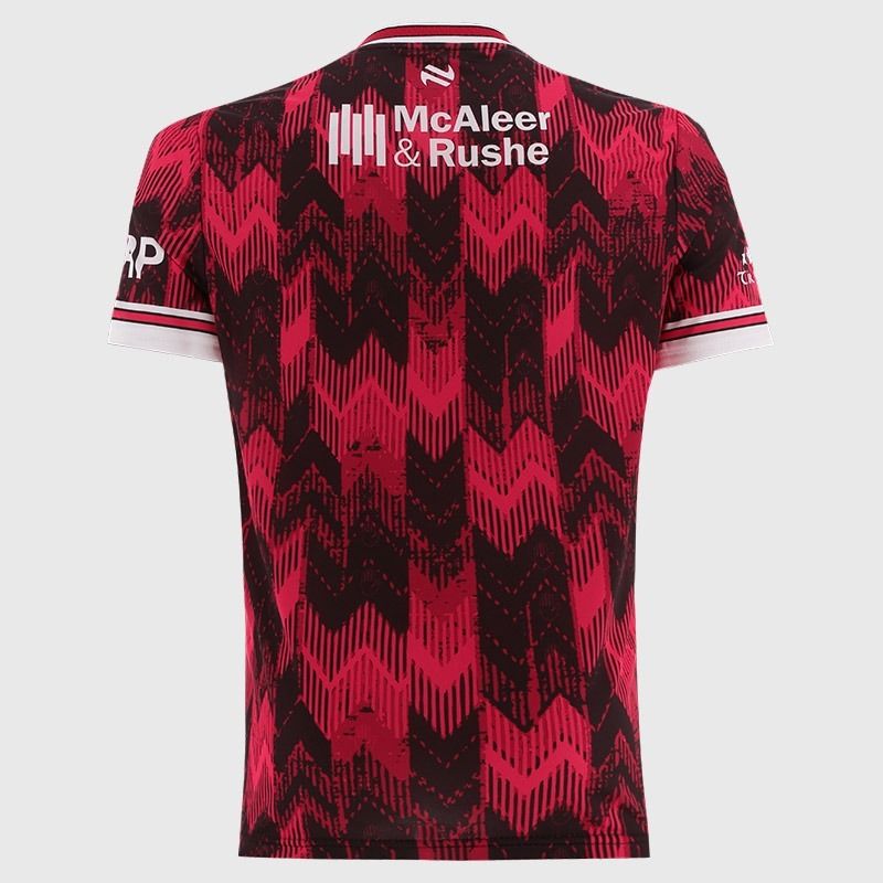 Red Tyrone GAA Kids’ Short Sleeve Training Top 2026 from O’Neills.