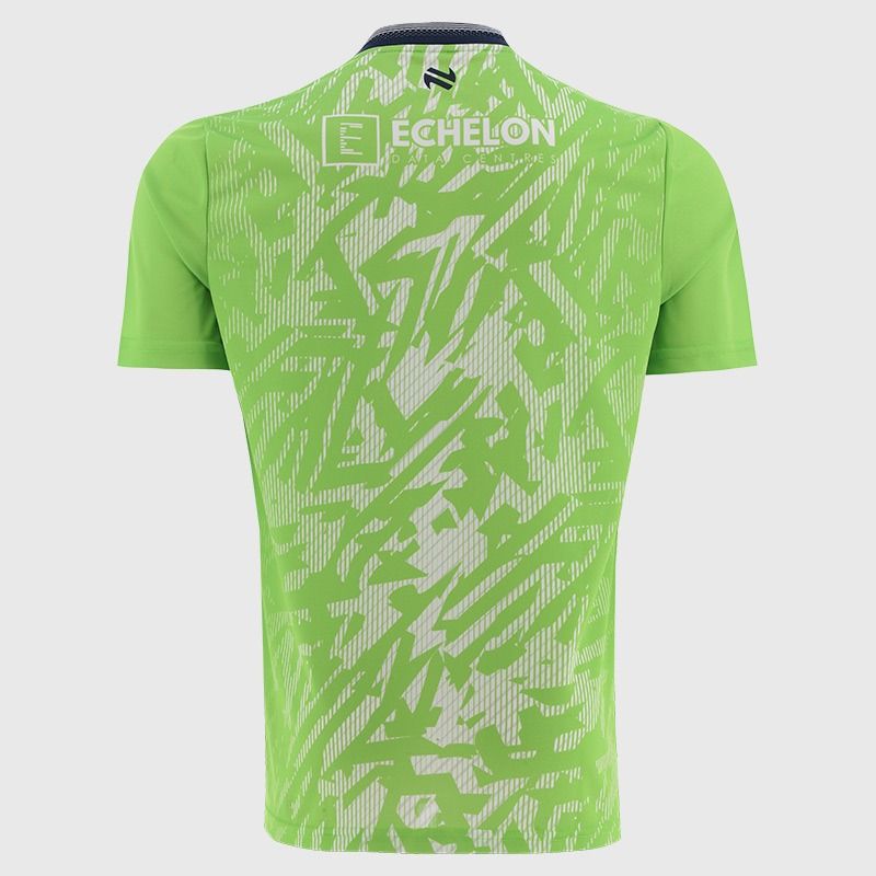 Green Wicklow GAA Kids' Short Sleeve Training Top 2026 from O’Neills.