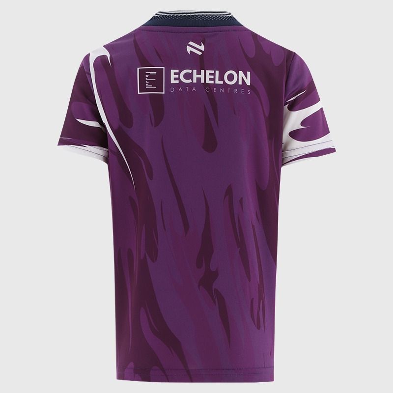 Purple Wicklow GAA Kids' Short Sleeve Training Top 2026 from O’Neills.
