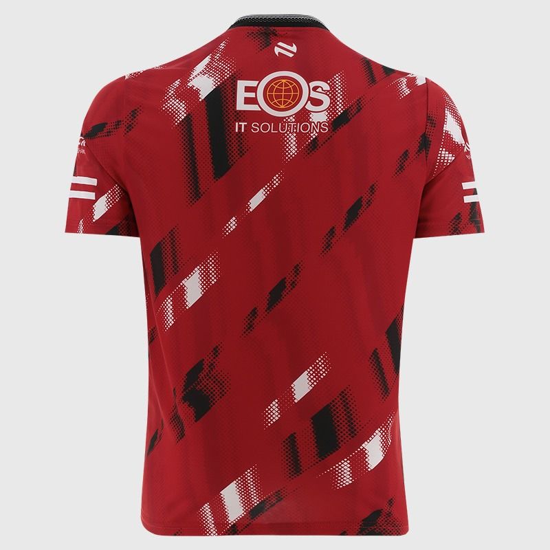 Red Down GAA Short Sleeve Training Top 2026 from O’Neills.